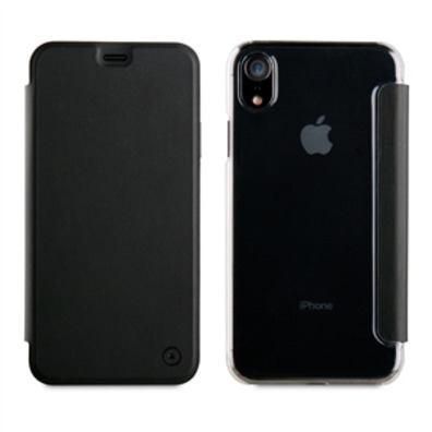 Folio iPhone XR Schwarz Muvit