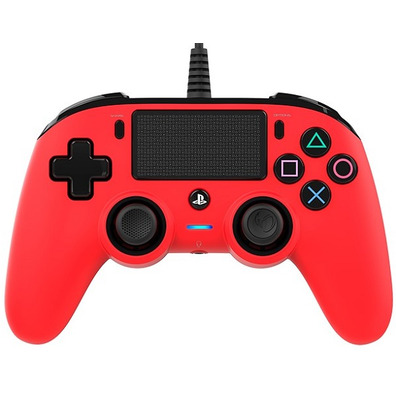 Nacon Compact Official Red Controller PS4