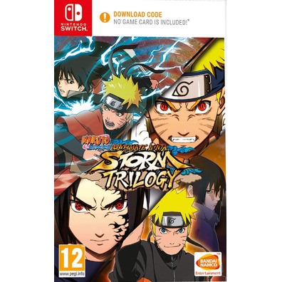 Naruto Shippuden: Ultimate Ninja Storm Trilogy (Code in einem Box) Switch
