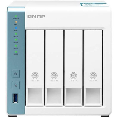 NAS-Servidor QNAP Desktop 4BAY NAS 1GB RAM 1GbE