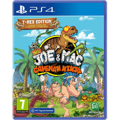 Neuer Joe & Mac: Caveman Ninja T-Rex Edition PS4