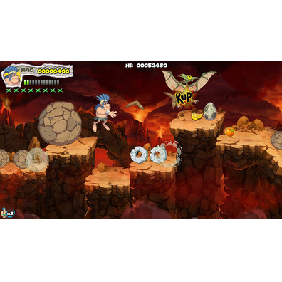 Neuer Joe & Mac: Caveman Ninja T-Rex Edition PS4