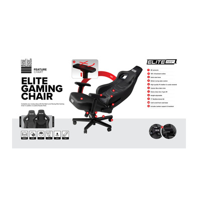 Next Level Racing Elite Gaming Chair Leder Ausgabe