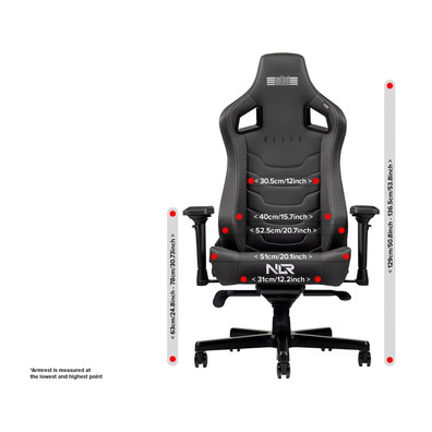 Next Level Racing Elite Gaming Chair Leder Ausgabe