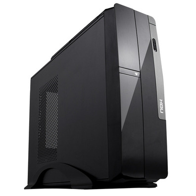 NOX Minitorre Box mATX Black Liten + Tarj Lesegerät