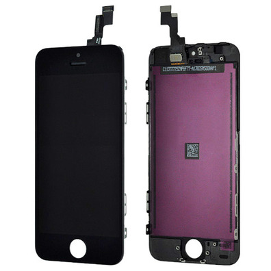 Kompletter Bildschirm für iPhone 5S/SE Schwarz