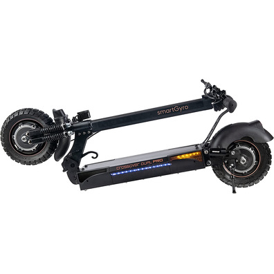 Patinete Eléctrico SmartGyro Crossover Dual Pro Negro