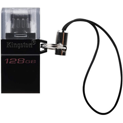 Pendrive Kingston DTDUO 3.0 G2 128 GB Negro