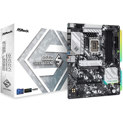 Placa Base Asrock 1700 B660 Steel Legend DDR4