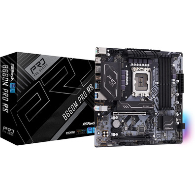 Placa Base Asrock 1700 B660M Pro RS DDR4