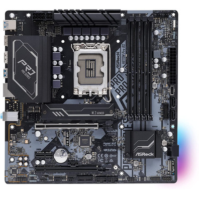 Placa Base Asrock 1700 H670M Pro RS DDR4