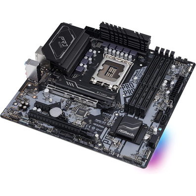 Placa Base Asrock 1700 H670M Pro RS DDR4