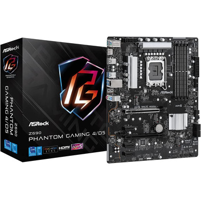 Placa Base Asrock 1700 Z690 Phantom Gaming 4