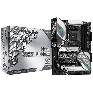 Placa Base ASROCK B550 Steel Legend AM4