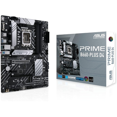 Placa Base Asus Prime B660-PLUS D4 Sockel 1700