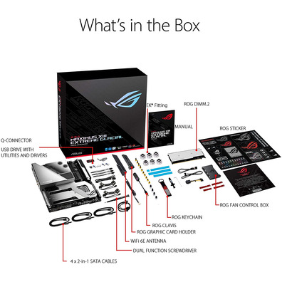 Grundplatte ASUS ROG 1200 Maximus XIII Extreme Glacial