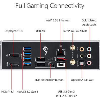 Placa Base ASUS ROG STRIX Z490-G Wifi 1200