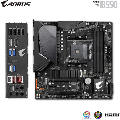 Placa Base Gigabyte B550M Aorus Pro-P 1.0 AM4