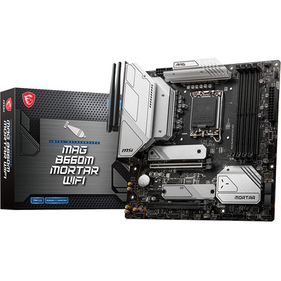 Placa Base MSI 1700 MAG B660M Mortar Wifi DDR4