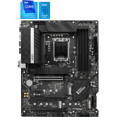 Placa Base MSI 1700 Pro Z690-A DDR4