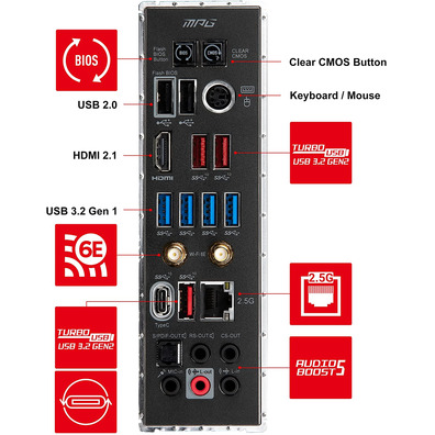 Placa Base MSI AM4 MPG X570S EDGE Max Wifi