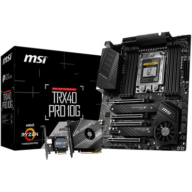Placa Base MSI TRX40 Pro 10G TRX4