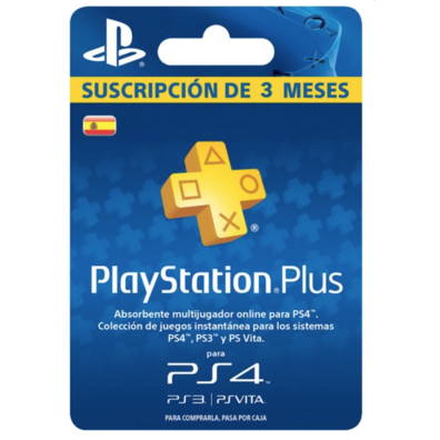 PLAYSTATION PLUS SUSCRIPTION von 3 MONTHEN (PS4 / PS3 / PS VITA)