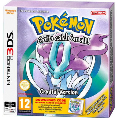 Pokemon Crystal 3DS (Code herunterladen)