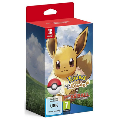 Nintendo Switch Pokemon Let ' s Go Evoli!   Poke-Ball Plus