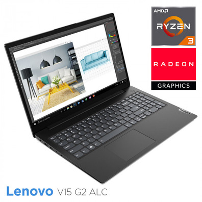 Portátil Lenovo V15 G2-ALC 82KD00004SP R3/8GB/256GB/15.6 ''