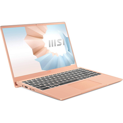 Portátil MSI 14 Modern B11MO-079XES i7/16GB/512GB/14 '' Beige Mousse