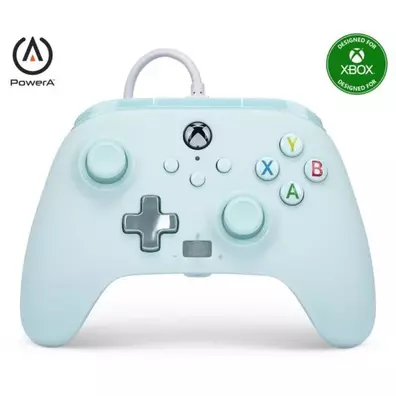 Power A con Cable Extraíble Cotton Candy Blue Xbox Series/One/PC