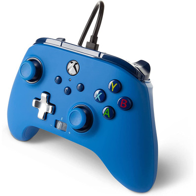 Power A Enhanced Wired Controller Blau (Xbox One/Xbox Series X/S)