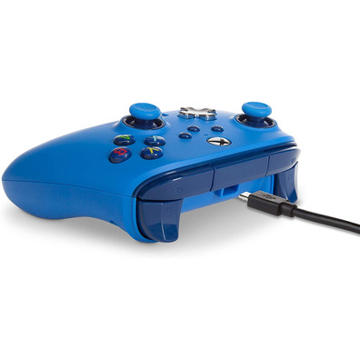 Power A Enhanced Wired Controller Blau (Xbox One/Xbox Series X/S)