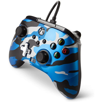 Power A Enhanced Wired Controller Camo Blue (Xbox One/Xbox Series X/S)