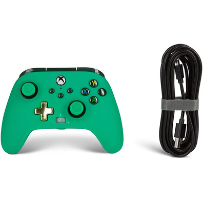 Power A Enhanced Wired Controller Emerald (Xbox One/Xbox Series X/S)