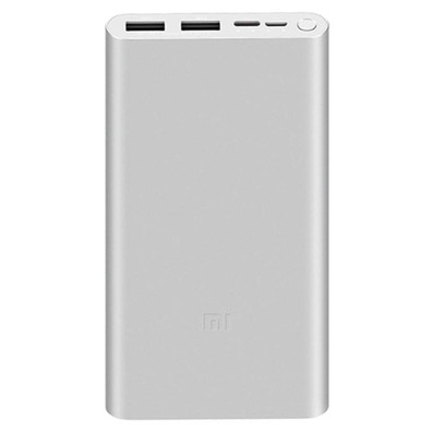 Powerbank 10000 mAh Xiaomi MI Powerbank 3 Silber