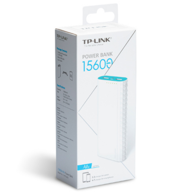 Powerbank tp-link 15.600mah (5v / 2.4a) + 1p micro usb + flashlight