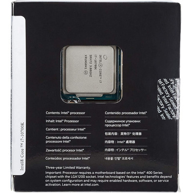 Procesador Intel Core i7-10700K Avengers Edition 3,80 GHz LGA 1200