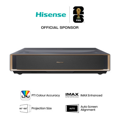Hisense PT1 Trichroma 4K Projektor Laser Smart Shooting TV Ultracut