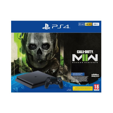 PS4-Consola PS4 500 GB + Call of Duty Modern Warfare II