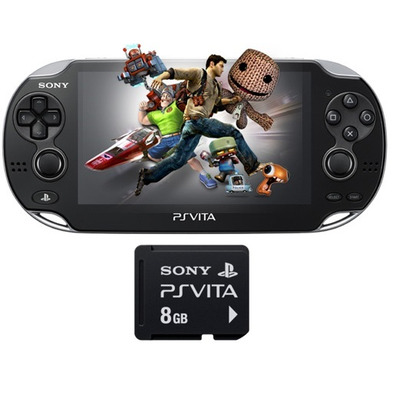 PSVita Wifi + Memory Card 8 GB