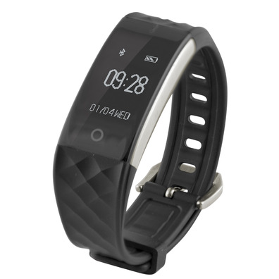 Sport Armband Fitness Band HR Ksix mit schwarzem Pulsometer