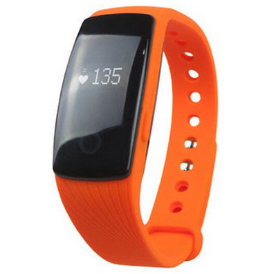 Fitness Leotec Touch Puls Orange Armband