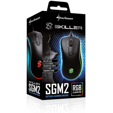 Maus Gaming Sharkoon Skiller SGM2 Schwarz