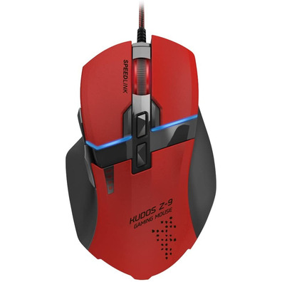 Ratón Gaming Speedlink Kudos Z-9 Rot