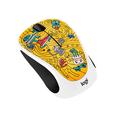 RATON OPTICO LOGITECH M238 WIRELESS GO GOLD