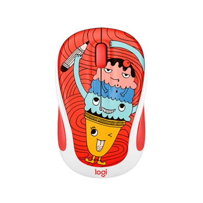 RATON OPTICO LOGITECH M238 WIRELESS TRIPIPS SCOOP