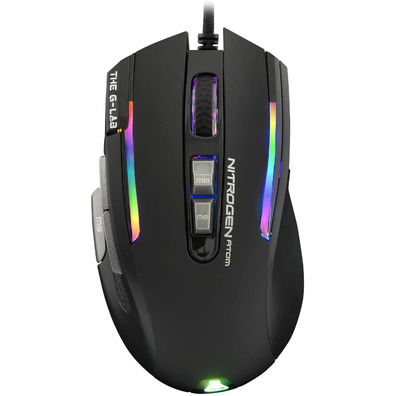 Optische Maus Der G-Lab Kult Stickstoff Atom Schwarz