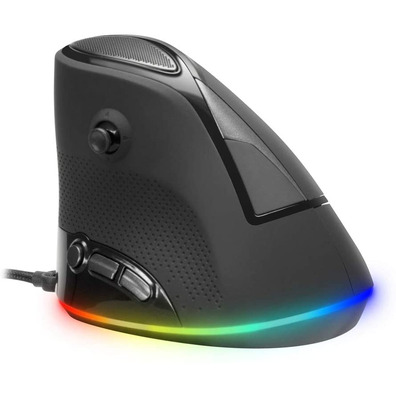 Ratón Speedlink Sovos Vertikal RGB Gaming 4800 DPI Óptico